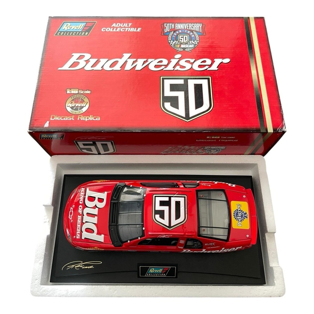Ricky Craven Budweiser 50th 1998 Revell #50 1/18